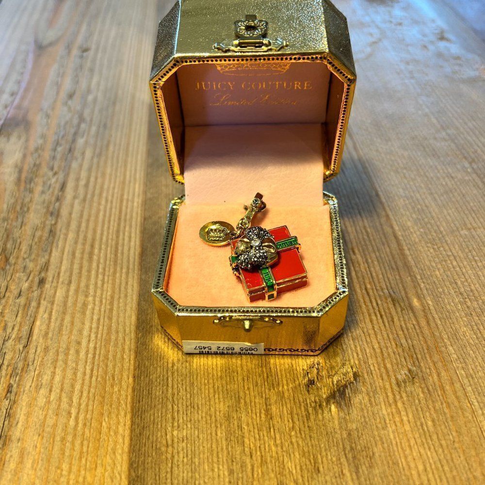 Juicy Limited Edition 2009 Present Charm With Box